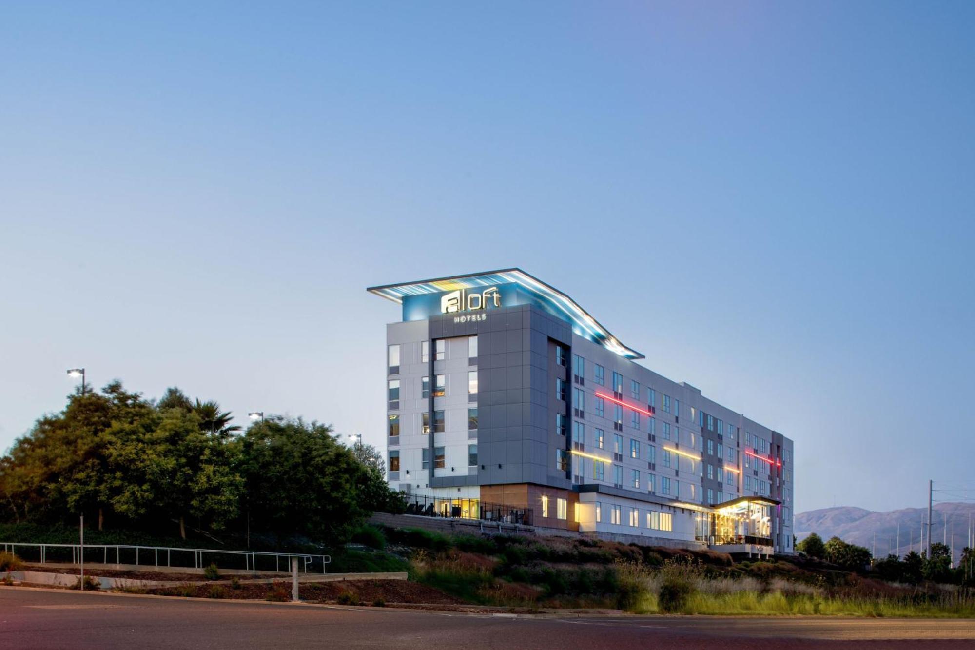 Hotel Aloft Santa Clara - San Jose North Exterior foto