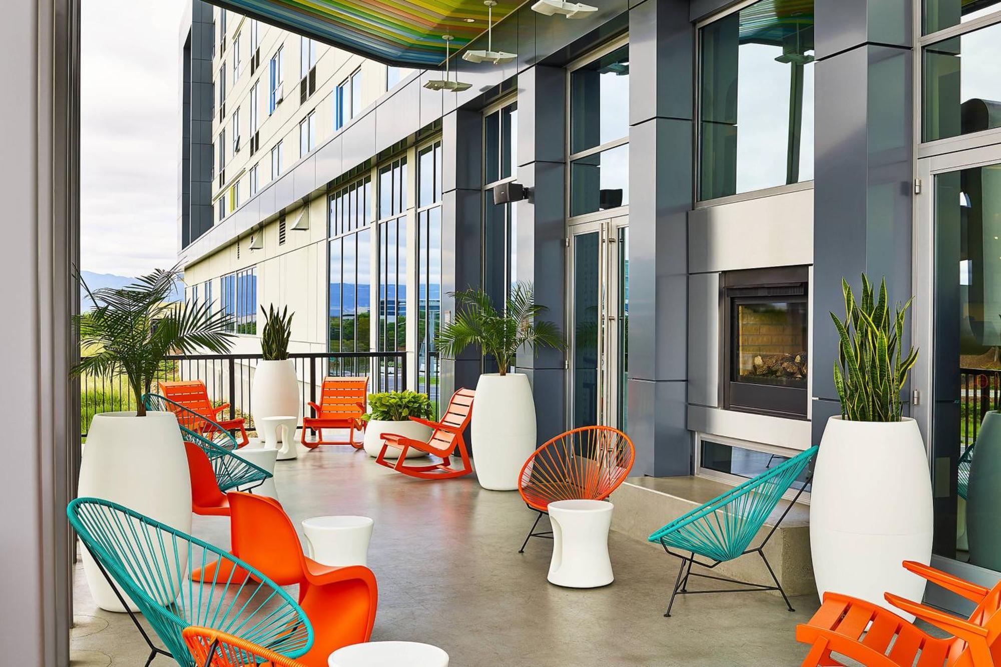 Hotel Aloft Santa Clara - San Jose North Exterior foto